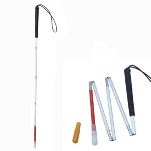 Long Aluminium Folding Blind Walking Stick