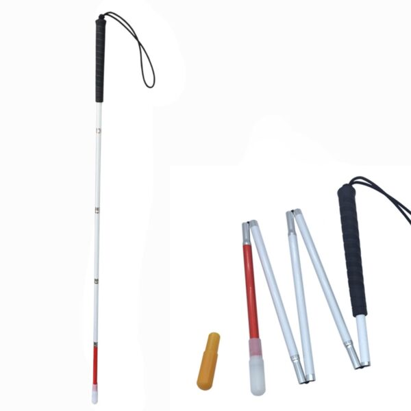 Long Aluminium Folding Blind Walking Stick