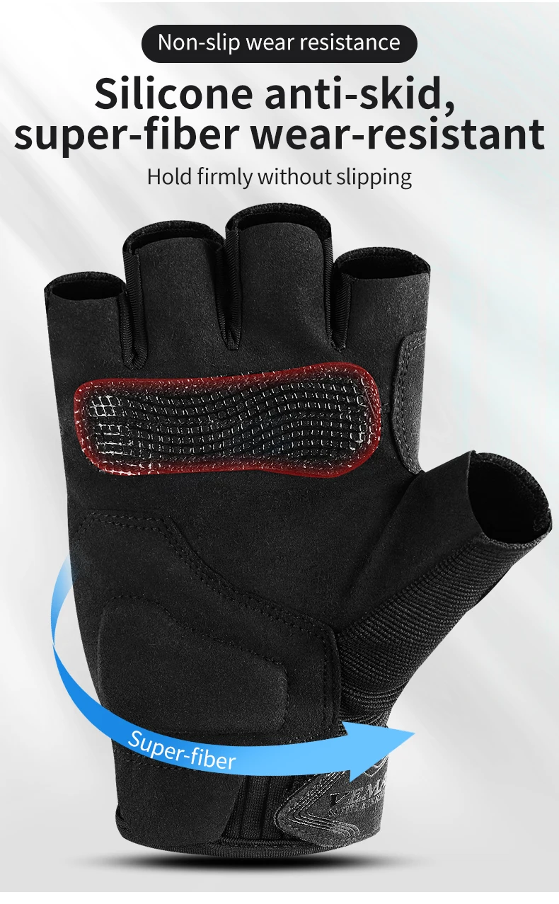 Summer Retro Half Finger Motorcycle Gloves Men Breathable Leather Fingerless Gloves Motocross Cycling Luvas Moto Guantes