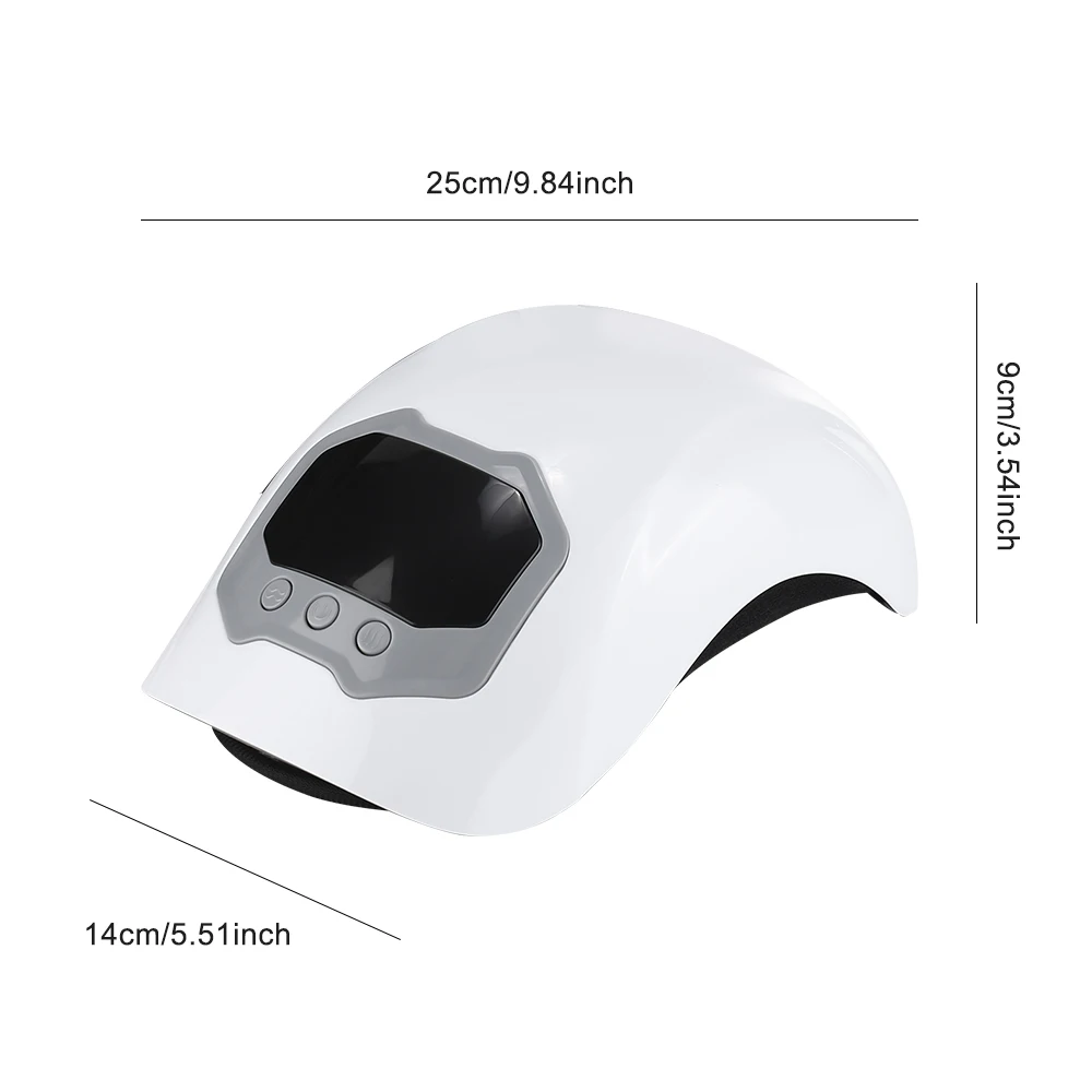 Wireless Knee Massager Electric Heating Kneepad Red Light Knee Care Vibration Massage Hot Compress Airbag Wrap Leg Relaxation