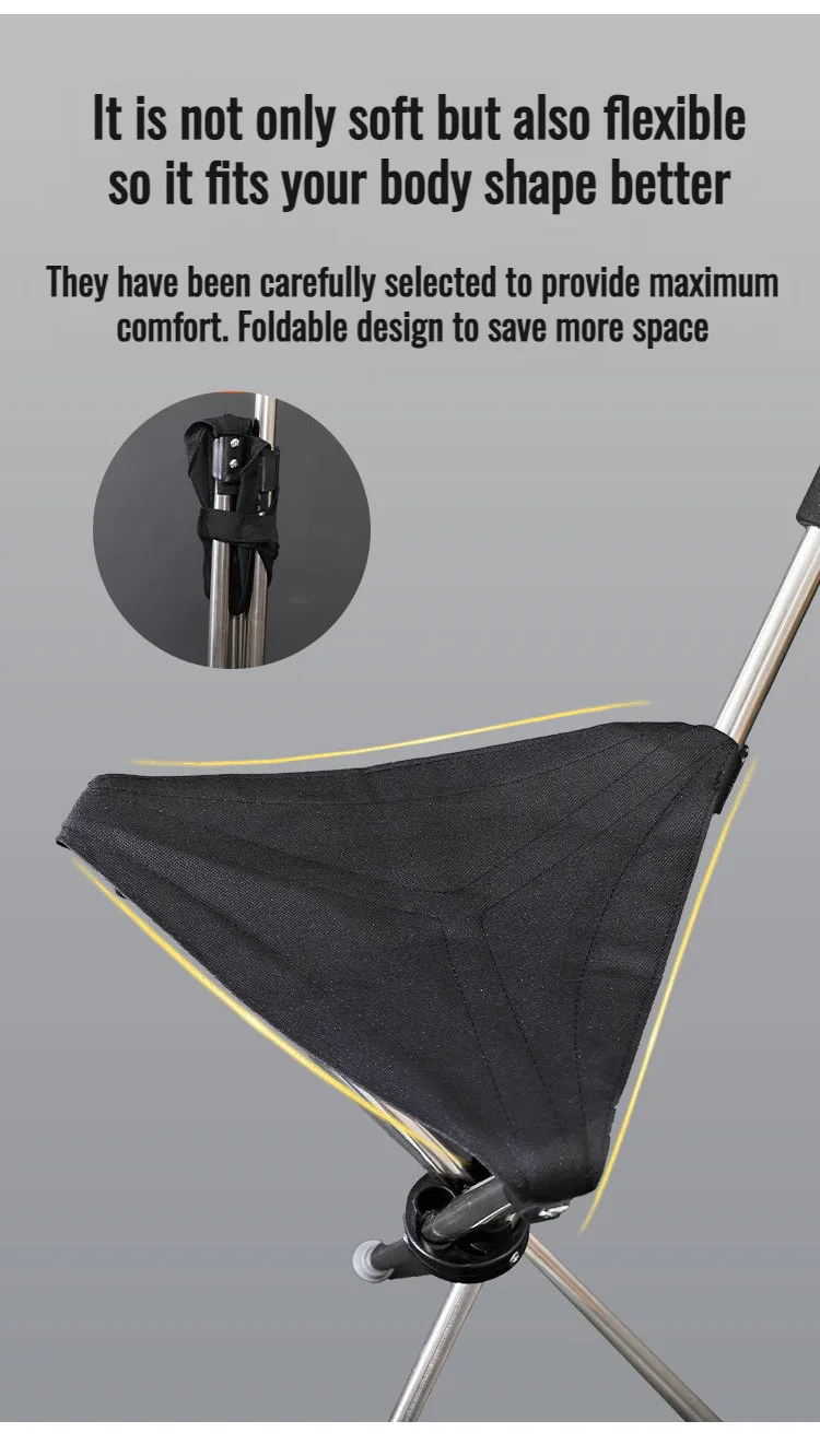 Outdoor Collapsible Cane Chair Elderly Walking Stool Light Mountaineering Cane Aluminum Alloy Foldable Walking Cane with Seat