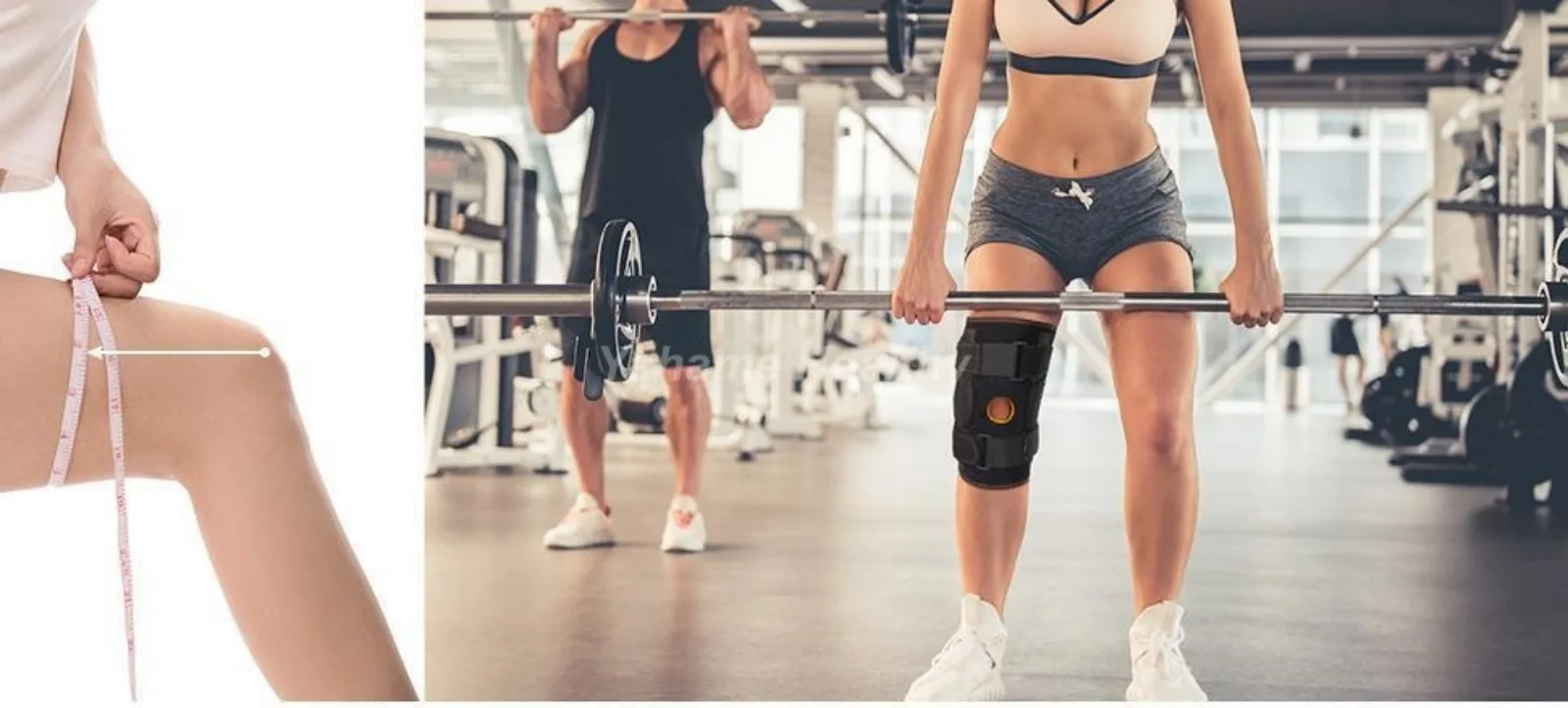 1PC Orthopedic Knee Pad Brace Pain Relief Support Compression Hinged Knee Protector Strap Tendon Ligament Meniscus for Men Women