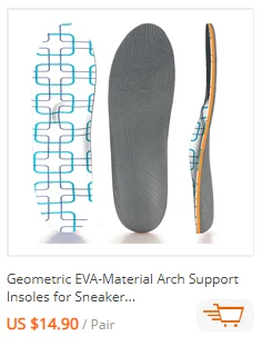 Flat Feet Template Arch Support Orthopedic Insoles,Men Women Plantar Fasciitis Heel Pain Orthotics Insoles Sneakers Shoe Inserts