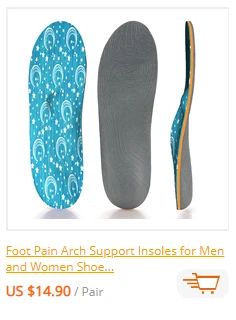 Flat Feet Template Arch Support Orthopedic Insoles,Men Women Plantar Fasciitis Heel Pain Orthotics Insoles Sneakers Shoe Inserts