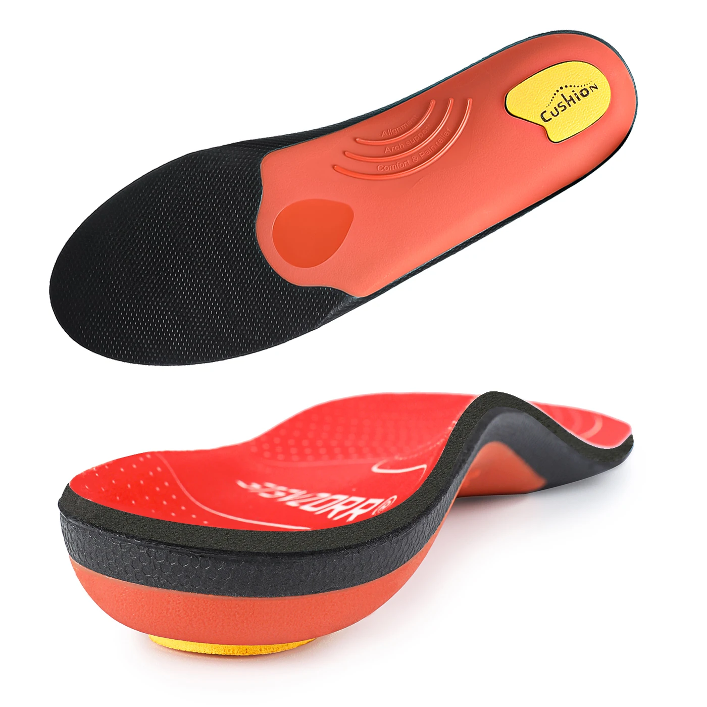 Flat Feet Template Arch Support Orthopedic Insoles,Men Women Plantar Fasciitis Heel Pain Orthotics Insoles Sneakers Shoe Inserts