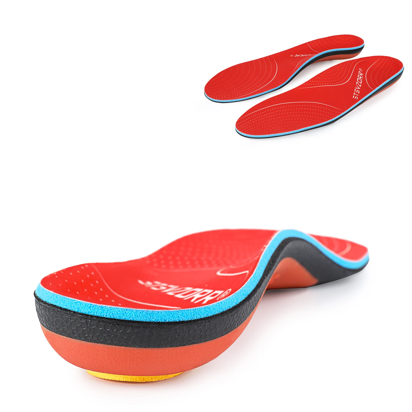 Flat Feet Template Arch Support Orthopedic Insoles,Men Women Plantar Fasciitis Heel Pain Orthotics Insoles Sneakers Shoe Inserts