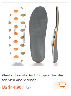 Flat Feet Template Arch Support Orthopedic Insoles,Men Women Plantar Fasciitis Heel Pain Orthotics Insoles Sneakers Shoe Inserts