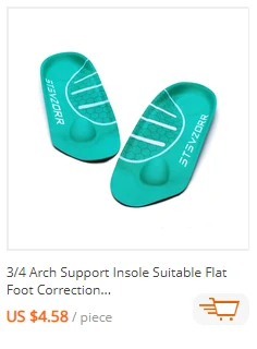 Flat Feet Template Arch Support Orthopedic Insoles,Men Women Plantar Fasciitis Heel Pain Orthotics Insoles Sneakers Shoe Inserts