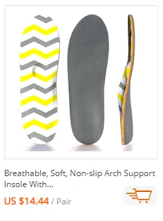 Flat Feet Template Arch Support Orthopedic Insoles,Men Women Plantar Fasciitis Heel Pain Orthotics Insoles Sneakers Shoe Inserts