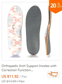 Flat Feet Template Arch Support Orthopedic Insoles,Men Women Plantar Fasciitis Heel Pain Orthotics Insoles Sneakers Shoe Inserts