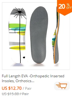 Flat Feet Template Arch Support Orthopedic Insoles,Men Women Plantar Fasciitis Heel Pain Orthotics Insoles Sneakers Shoe Inserts