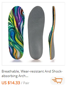 Flat Feet Template Arch Support Orthopedic Insoles,Men Women Plantar Fasciitis Heel Pain Orthotics Insoles Sneakers Shoe Inserts