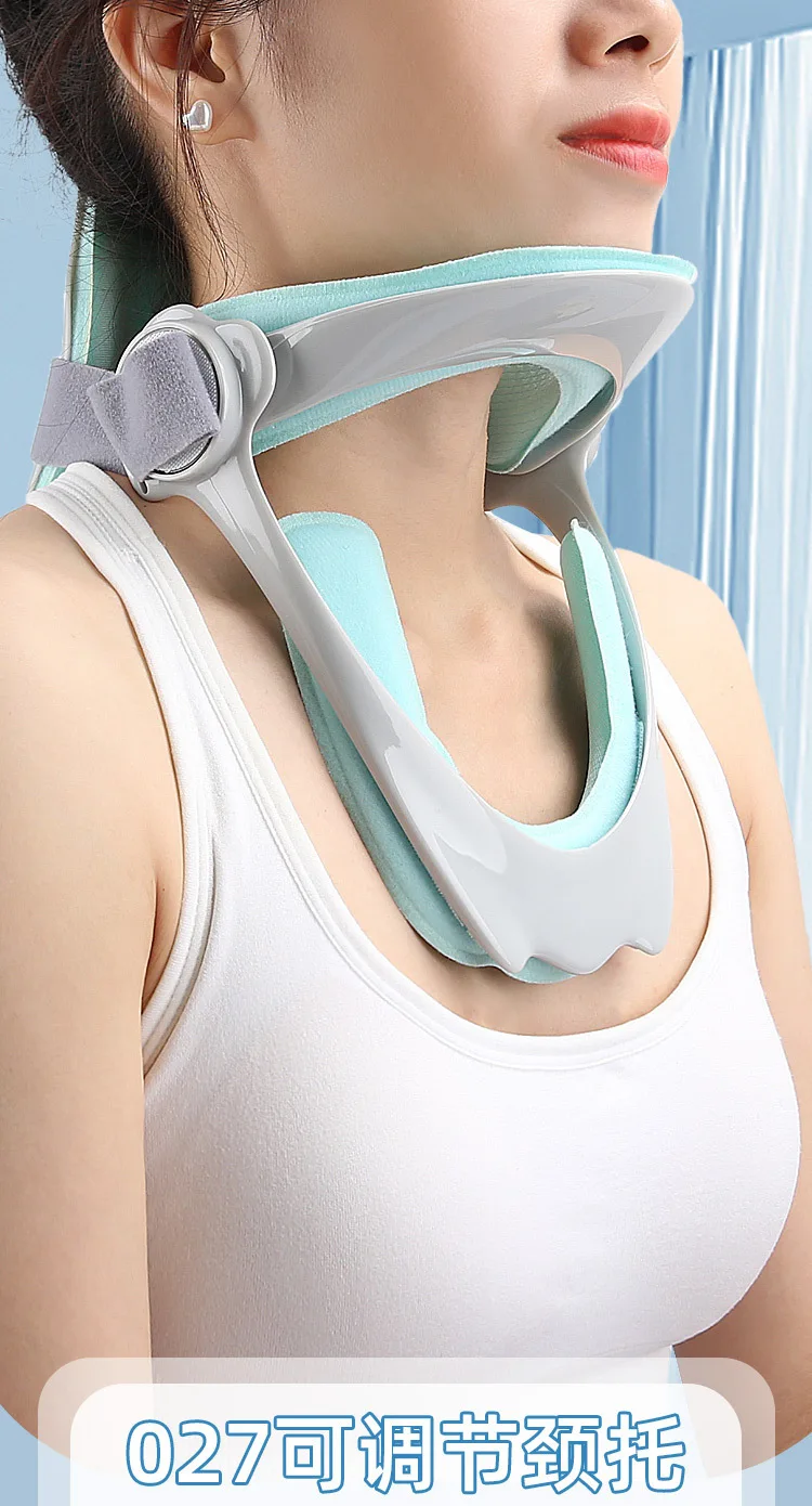 Neck Support Cervical Brace Adjustable Orthopedic Cervical Traction Device Collar Relief Spine Pressure Neck Support Breathable