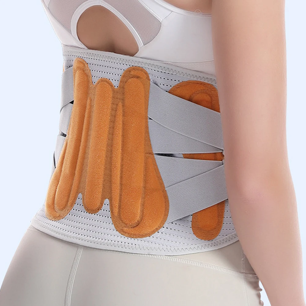 Back Lumbar Support Corrector Belt Breathable Waist Orthopedic Corset Men Women Waist Brace Back Pain Relief  For Herniated Disc