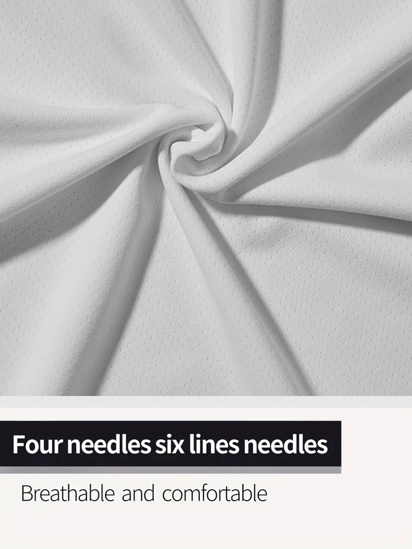 Round Neck T-Shirt 7-Piece White Ultra-Light Men's Quick-Drying Breathable Sweat-Absorbent Shirt Suitable for Fitness Gym and Ru