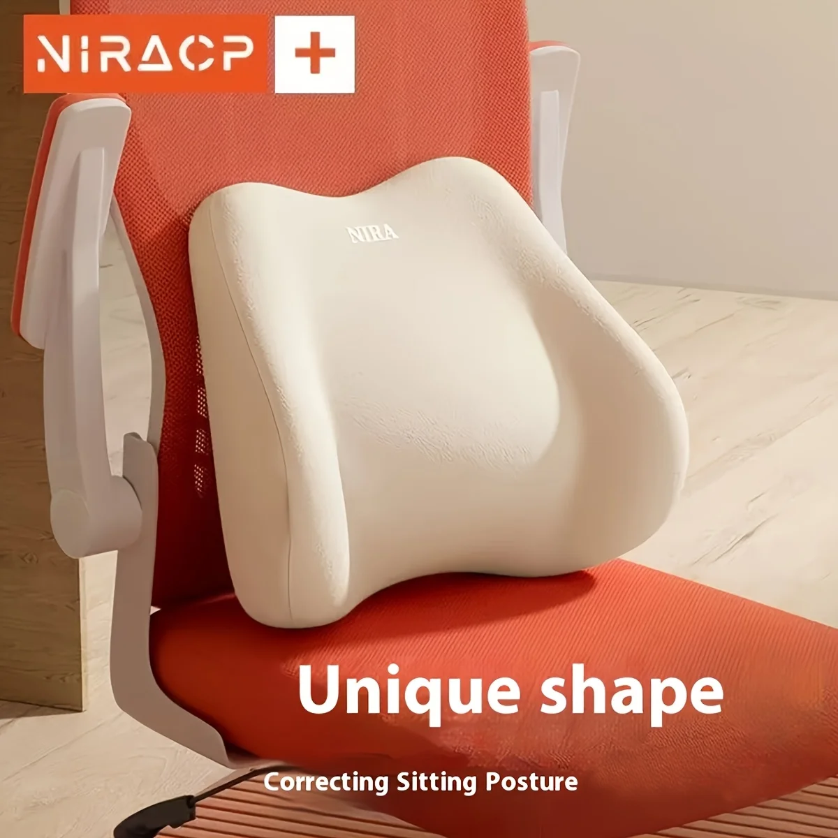 Office Lumbar Support Cushion,Sleep Lumbar Pillow,Office Furniture Cushion,Ergonomic Soft Comfortable Memory Cotton