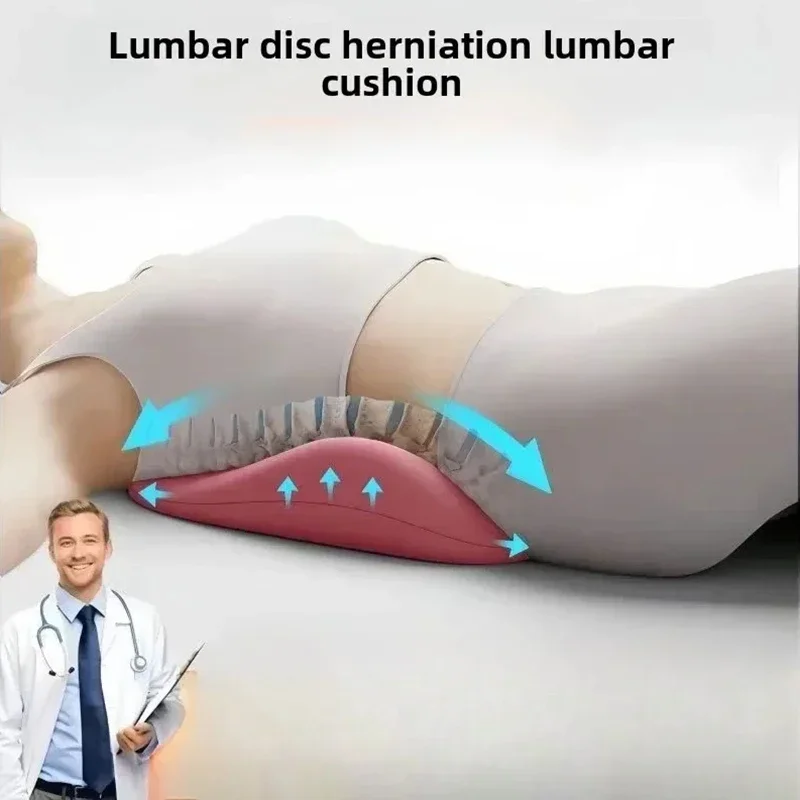 Office Lumbar Support Cushion,Sleep Lumbar Pillow,Office Furniture Cushion,Ergonomic Soft Comfortable Memory Cotton