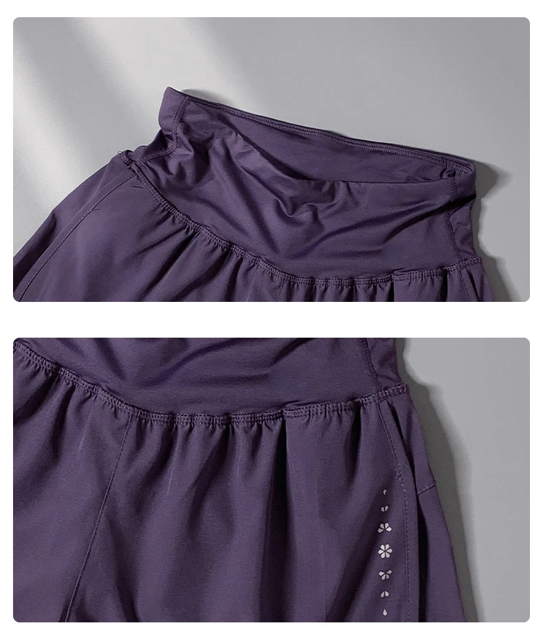 DRUR 2pcs Yoga Set Women Summer Sports Suit 2 Piece Sportswear Outfits Female Short Sleeve Fitness Tops Running Shorts Sets New