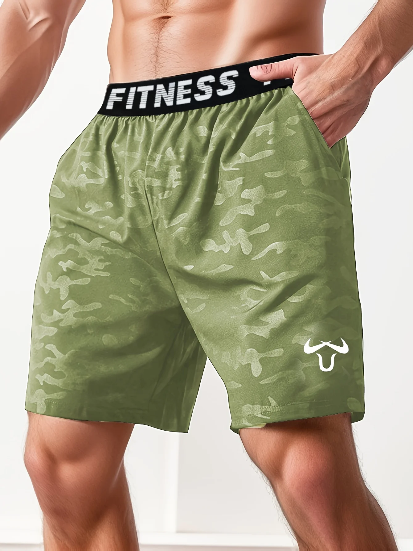Men's sports shorts, quick drying training shorts