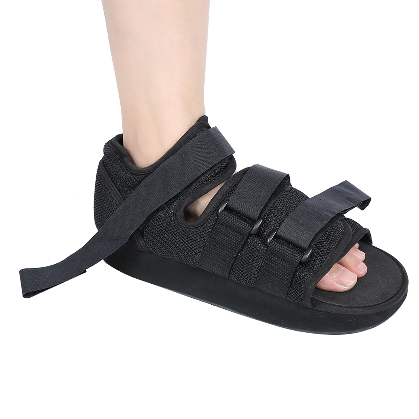 Post OP Shoe Foot Cast Orthopedic Fracture Support Protection Post Boot Shoe Foot Fracture Support Open Toe Plaster Cast Shoe