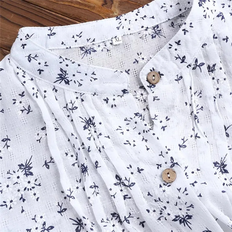 Loose Floral Maternity Blouse Long Sleeve Nursing Shirt Spring Autumn Casual Female Women's Clothing Long Blouse Tops Plus Size