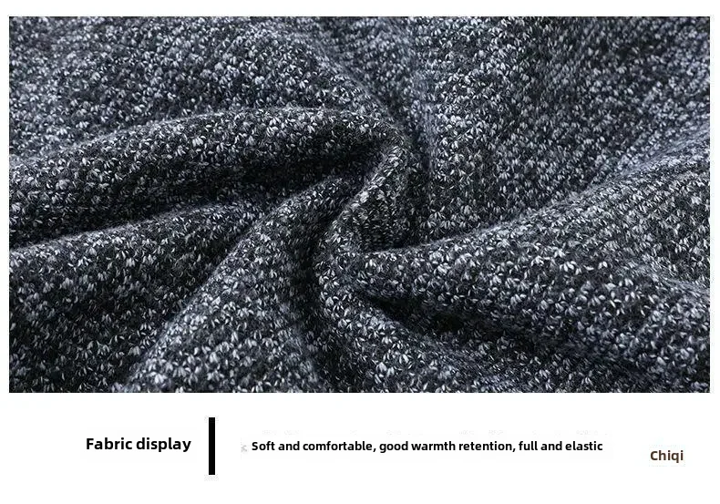 Knitzip-up Cardigan Men's Autumn/winter Thickened Sweater For Middle-aged Elderly Father Thickened Jacket Clearance Sale