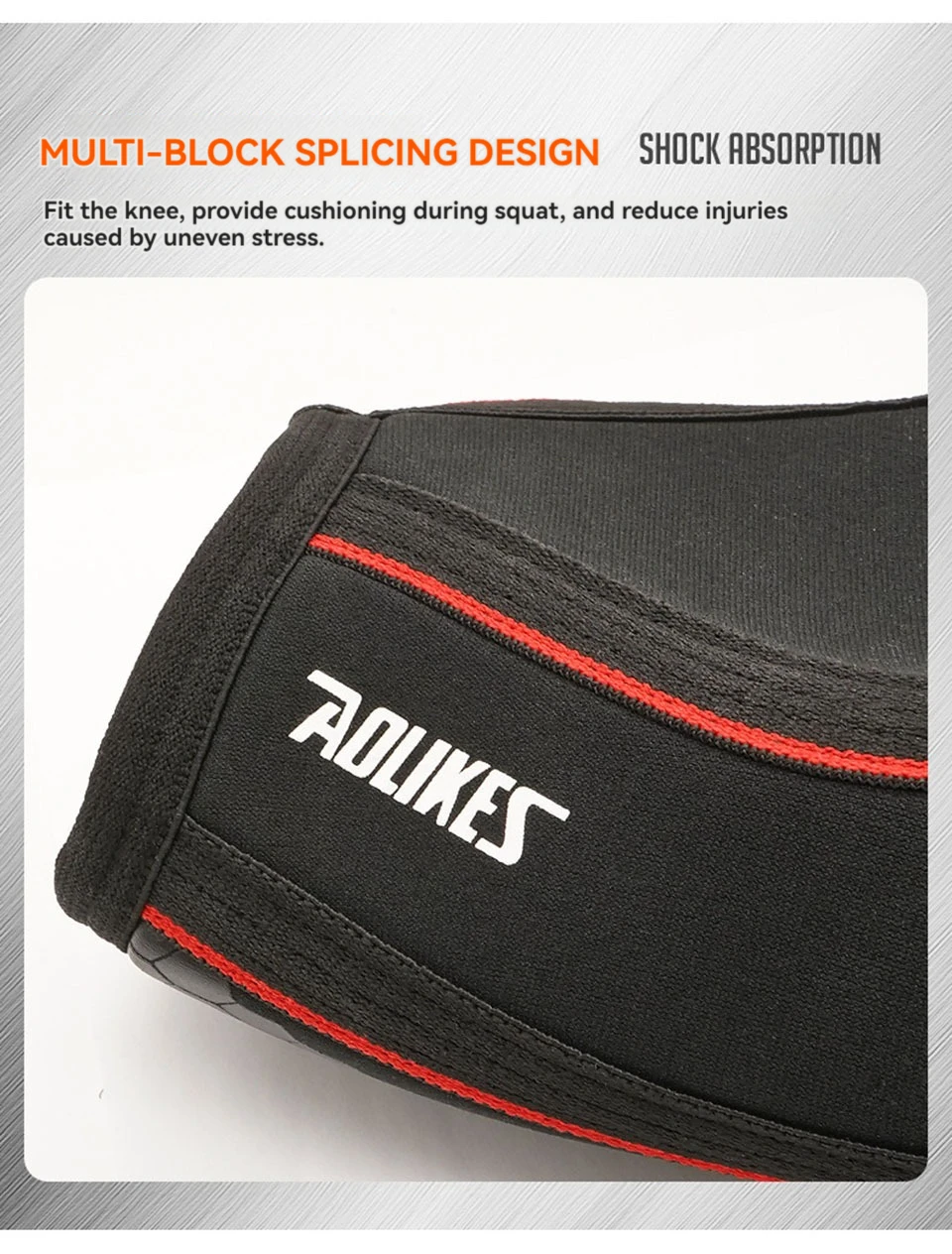 AOLIKES Rodilleras para levantamiento de pesas, rodilleras de neopreno premium de 7 mm de grosor para levantamiento de pesas para sentadillas, levantamiento de pesas y levantamiento de pesas