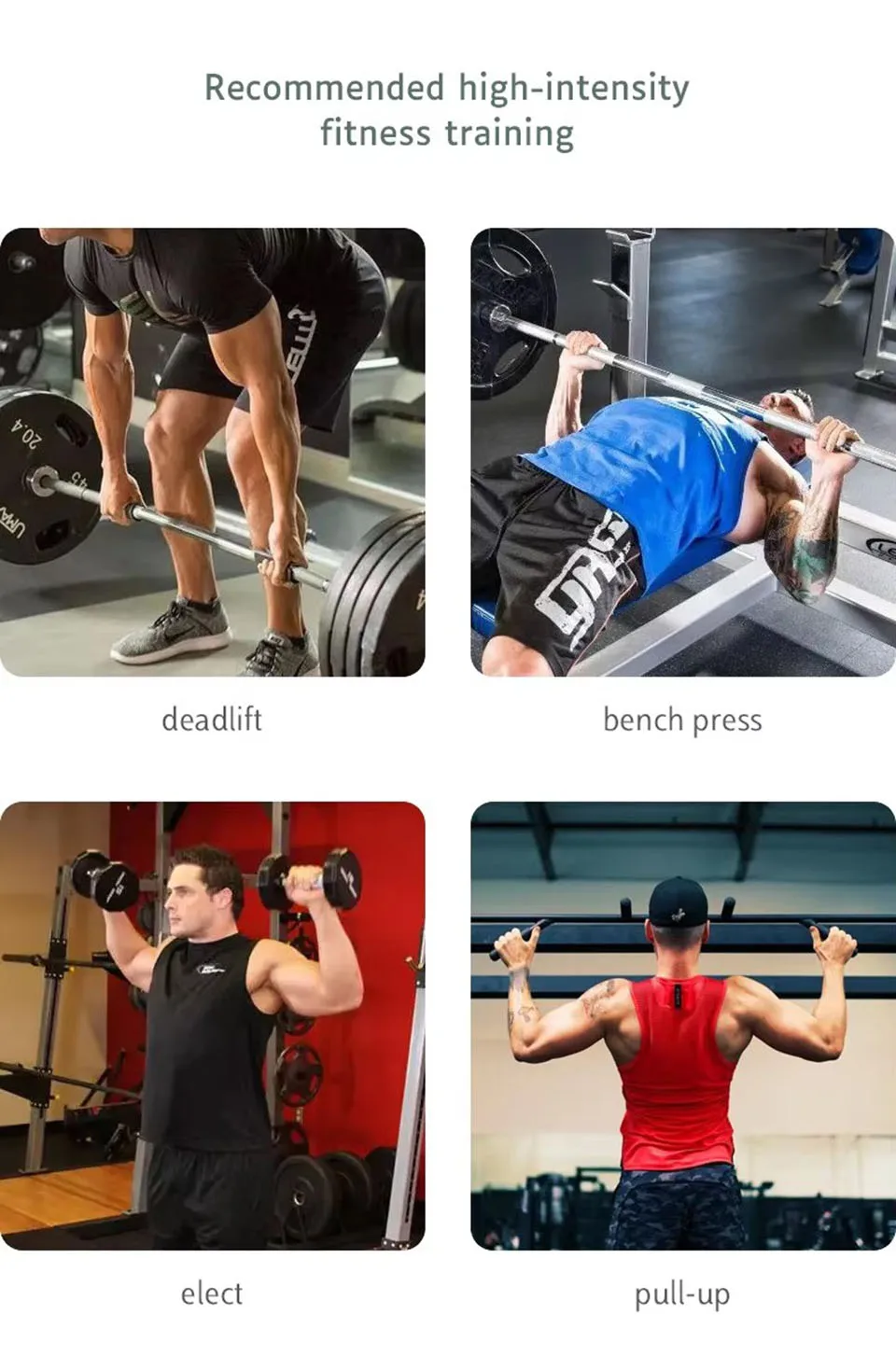 AOLIKES rodilleras de neopreno de 7mm para levantamiento de pesas (par) rodillera de compresión soporte para sentadillas Crossfit entrenamiento