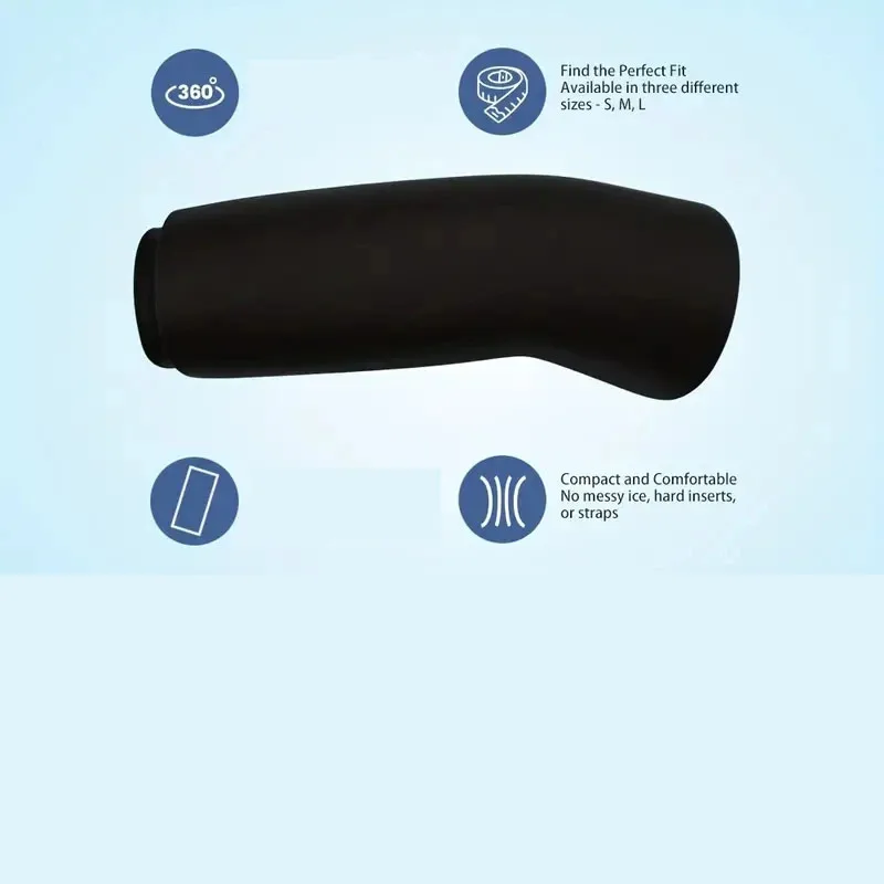 Paquetes de hielo ajustables para rodillas y codos: paquetes de terapia de frío y calor reutilizables, adecuados tanto para aplicaciones de hielo como aplicación de calor