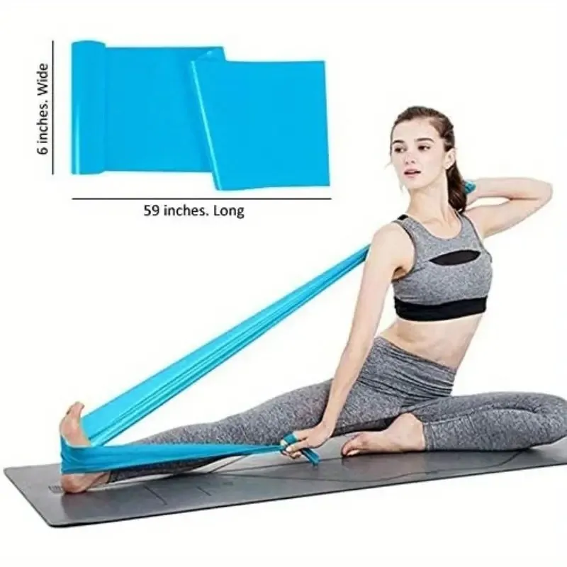 3 unids/set, cinturón de tensión de Yoga, banda elástica de resistencia física para hombres y mujeres, cinturón elástico de Yoga para entrenamiento de fuerza