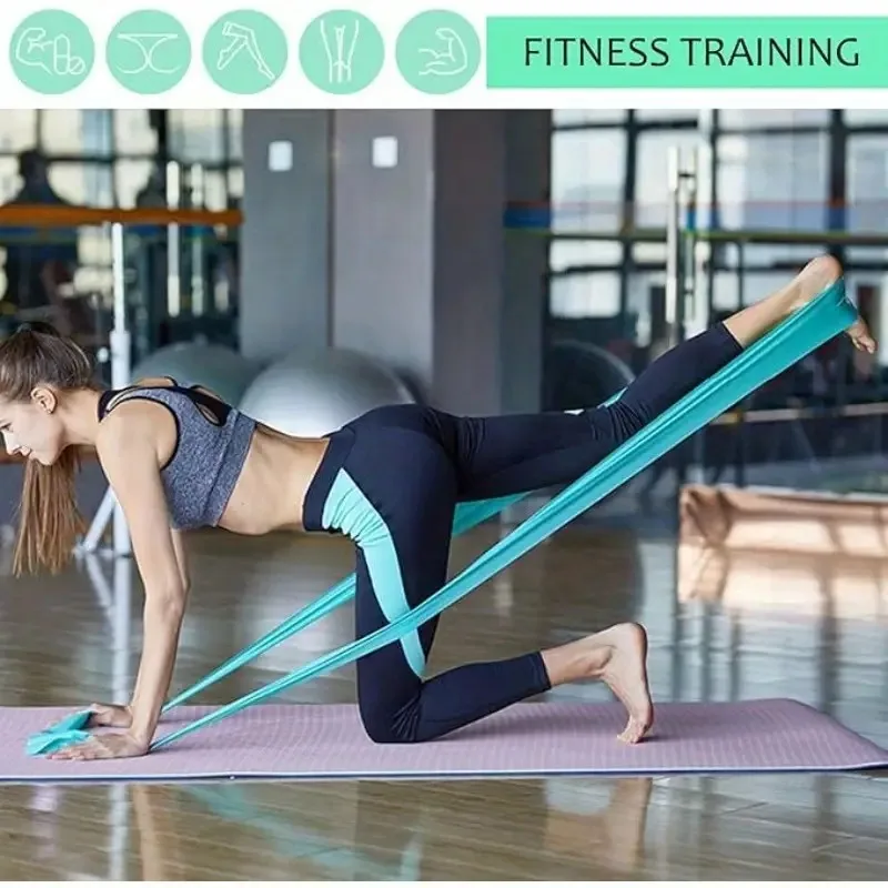 3 unids/set, cinturón de tensión de Yoga, banda elástica de resistencia física para hombres y mujeres, cinturón elástico de Yoga para entrenamiento de fuerza