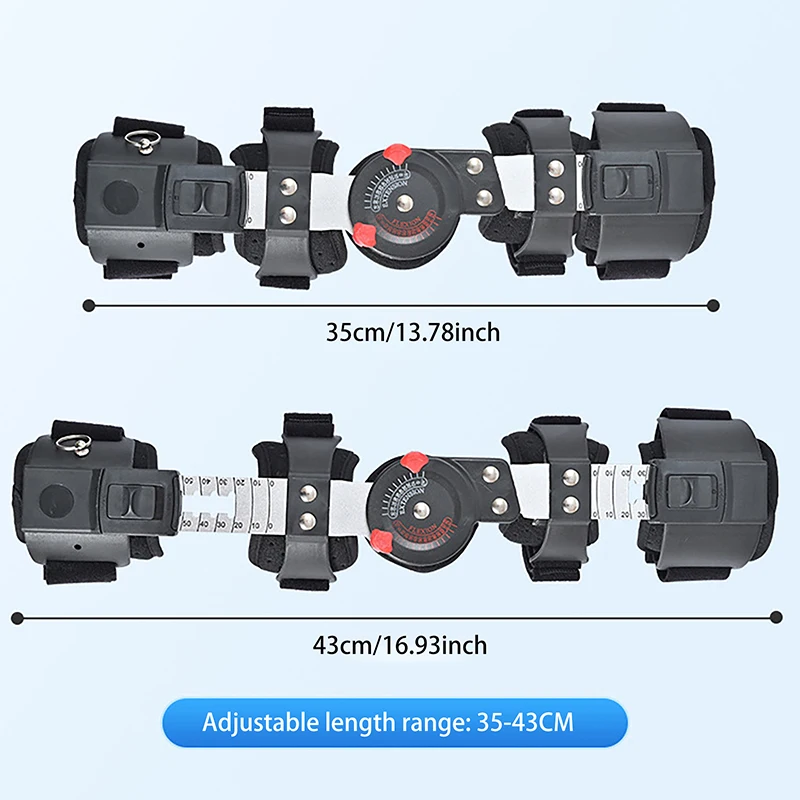 1 Uds. Soporte de fijación de articulación de codo, eslinga de brazo de hombro con bisagras para soportes de brazo, férula de soporte, órtesis