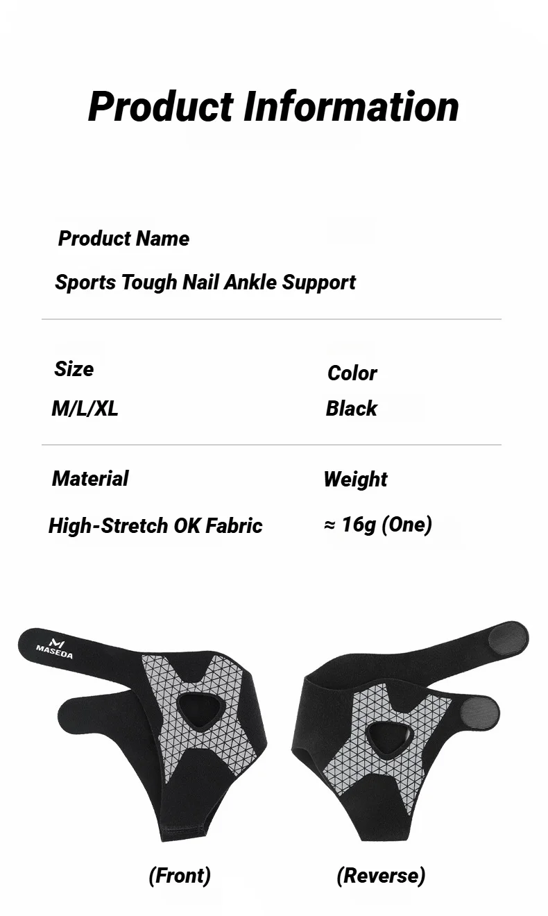 Tobillera ultrafina Absorción de impactos Comodidad para la salud ​ ​ Protectores ajustables de prevención de fitness deportivo, desgaste de tensión