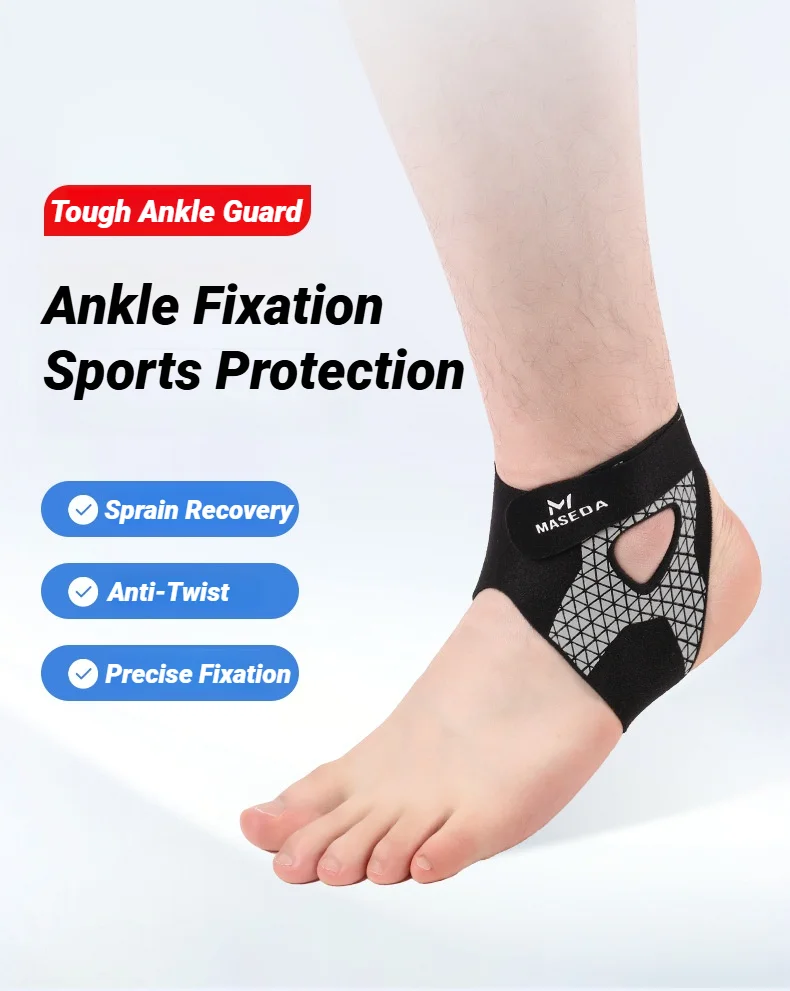 Tobillera ultrafina Absorción de impactos Comodidad para la salud ​ ​ Protectores ajustables de prevención de fitness deportivo, desgaste de tensión